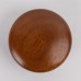 Knob style A 70mm iroko lacquered wooden knob